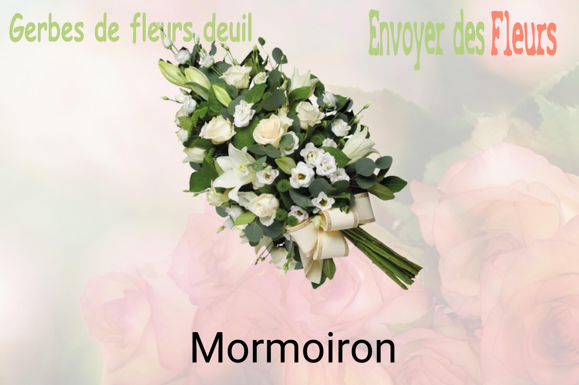 Gerbe de fleurs de deuil livrée à Mormoiron